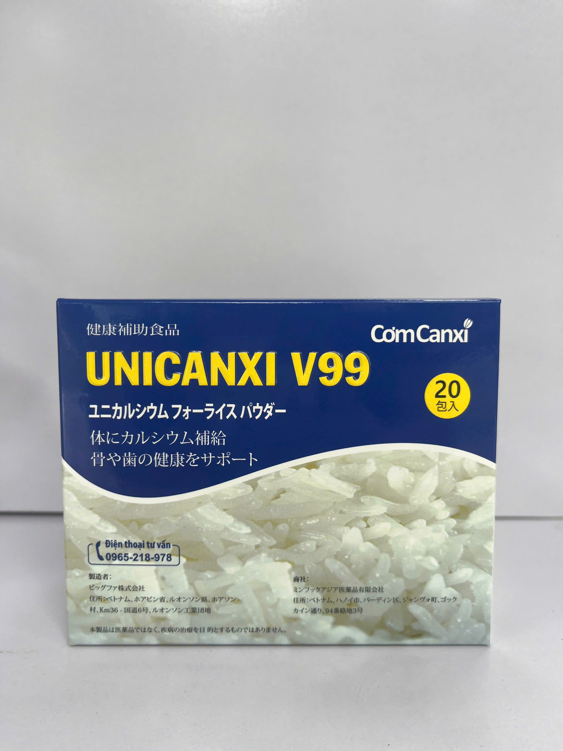 Unicanxi V99: Giải Pháp Canxi Cho Người Bệnh Xương Khớp, Viêm Khớp, Loãng Xương