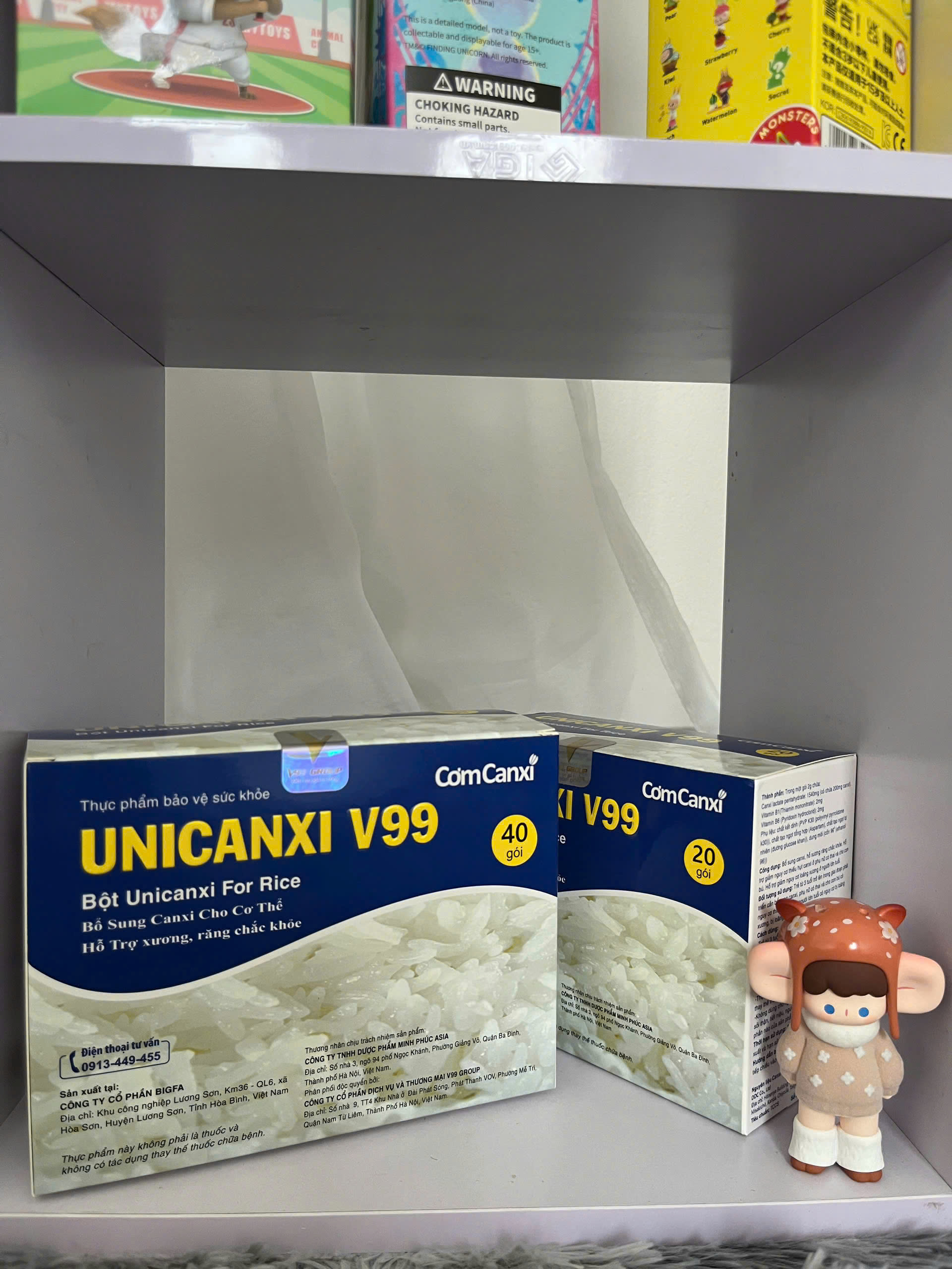 Unicanxi V99 – Sản Phẩm Đột Phá: Canxi Lactate Giúp Tăng Mật Độ Xương, Giảm Nguy Cơ Xốp Xương